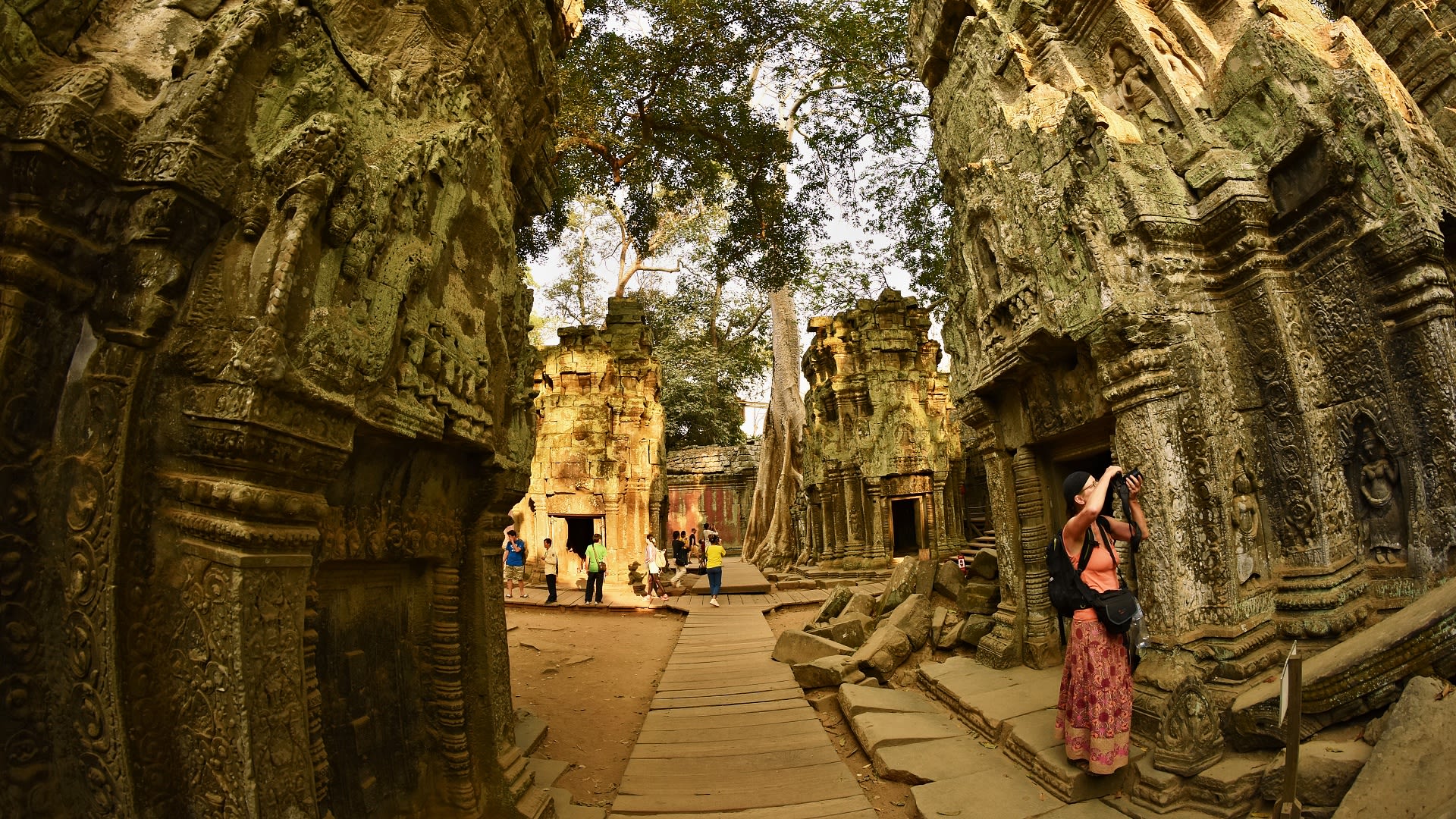 Akgkor Vat – místo, které se snažili Francouzi představit jako svou koloniální pýchu