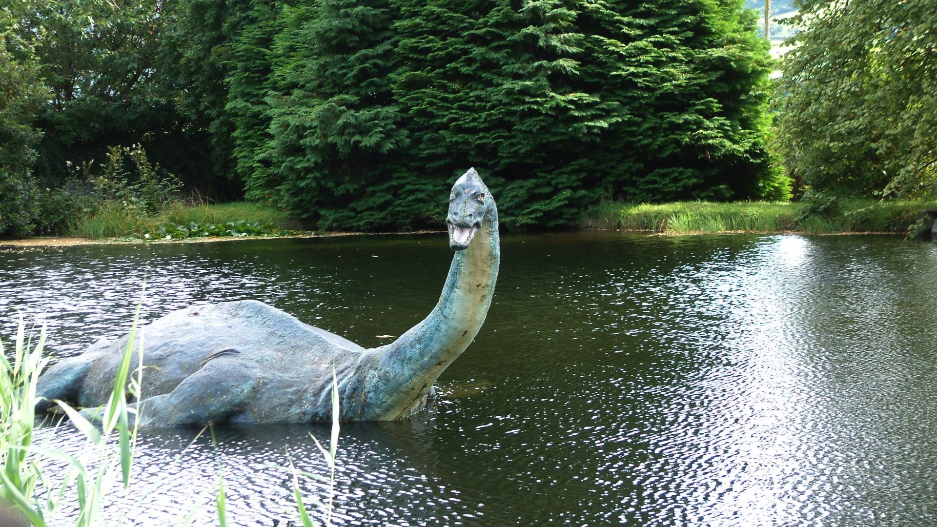 Umělecká podoba příšery z jezera Loch Ness