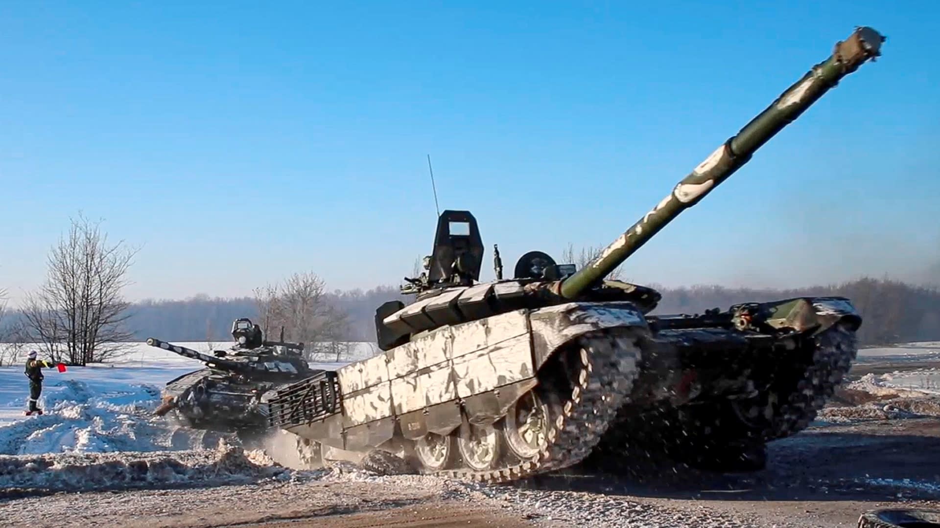 Ruské tanky (ilustrační foto)