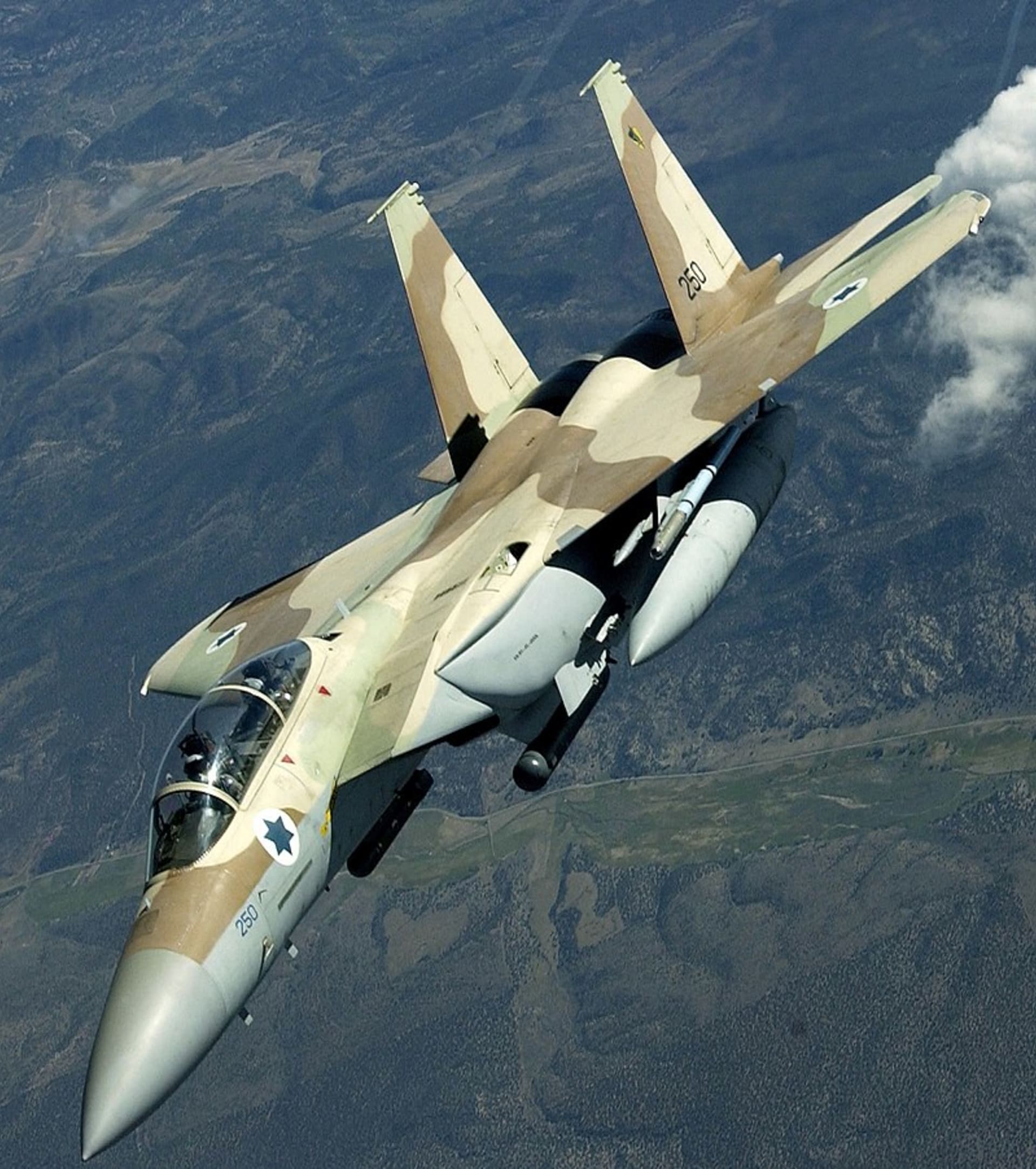 Izraelský letoun F-15I z 69. letky