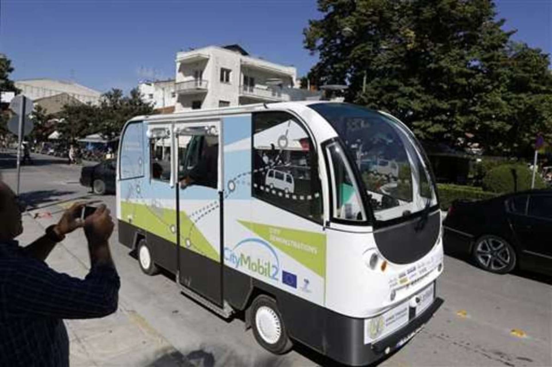 Robo-autobus z řecké Trikaly