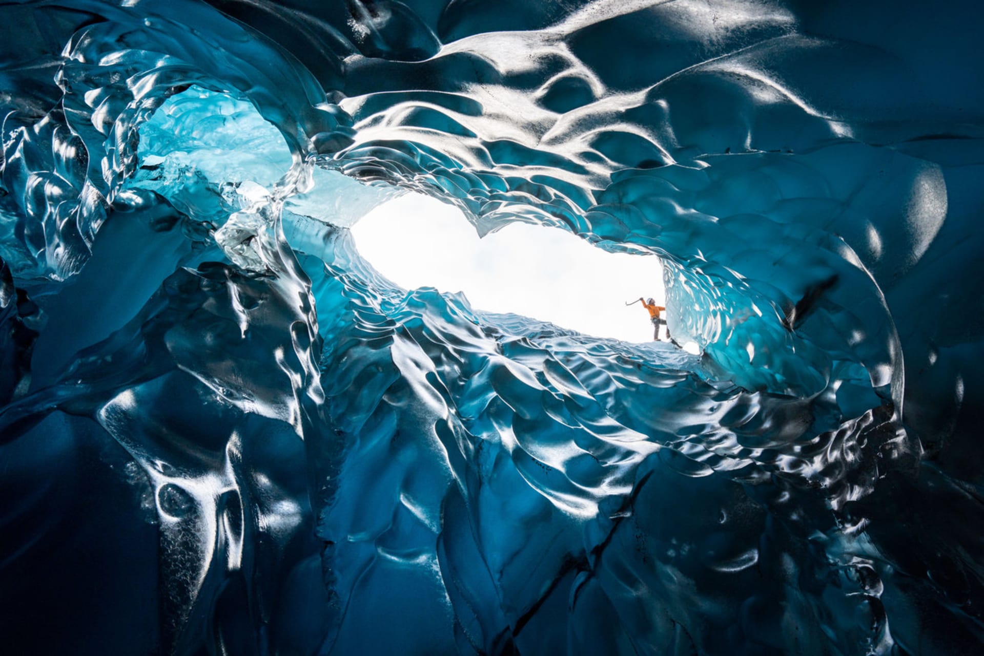 Ledové jeskyně pod Vatnajokullem - Obrázek 6