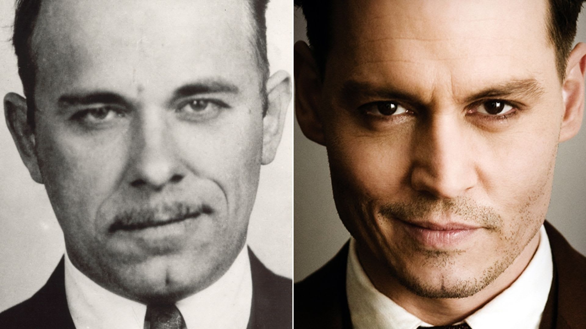 Pravý John Dillinger vs. filmový John Dillinger v podání Johnnyho Deppa