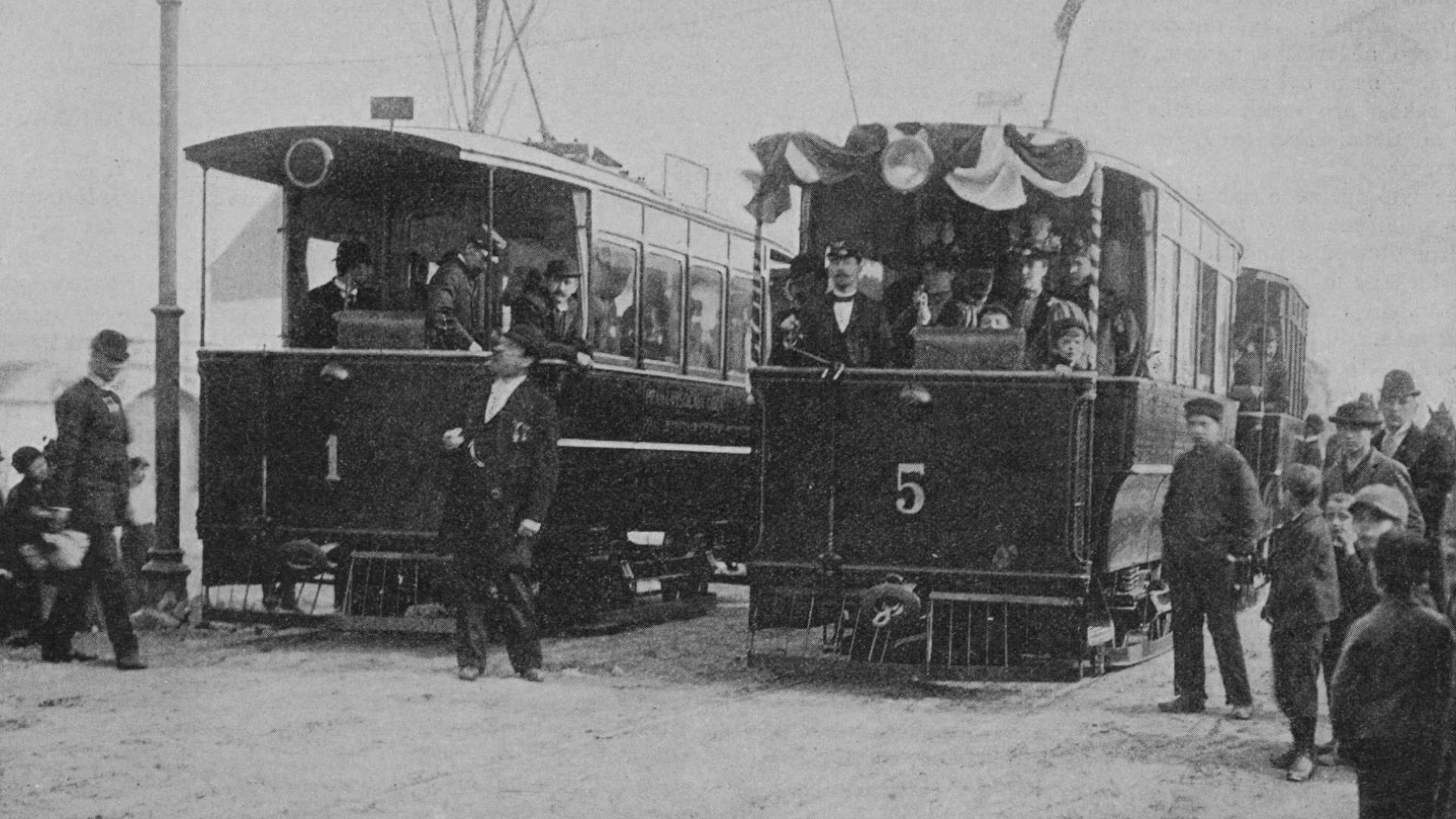 Zahájení provozu 19. března 1896