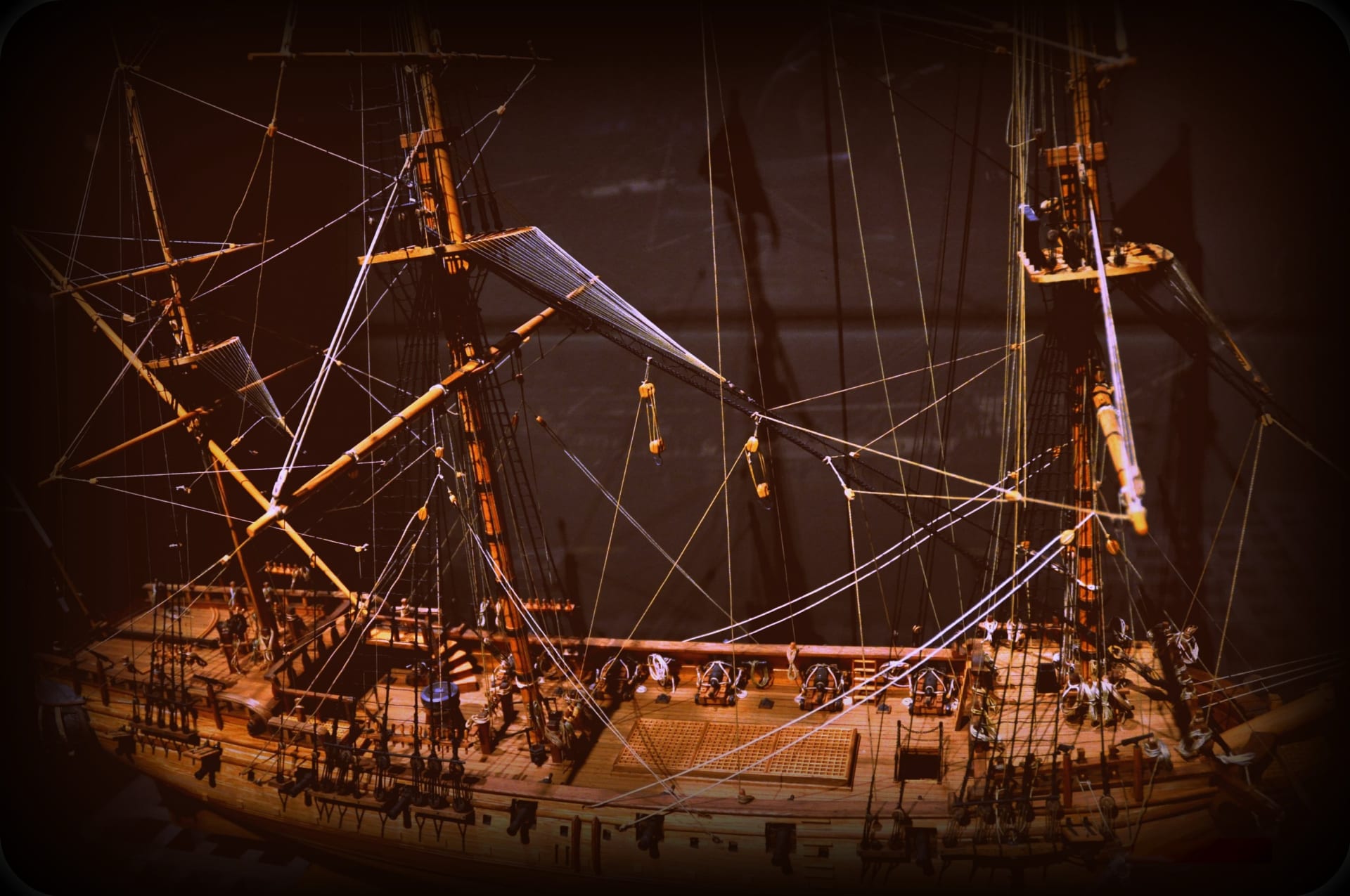 Model pirátské lodi Whydah