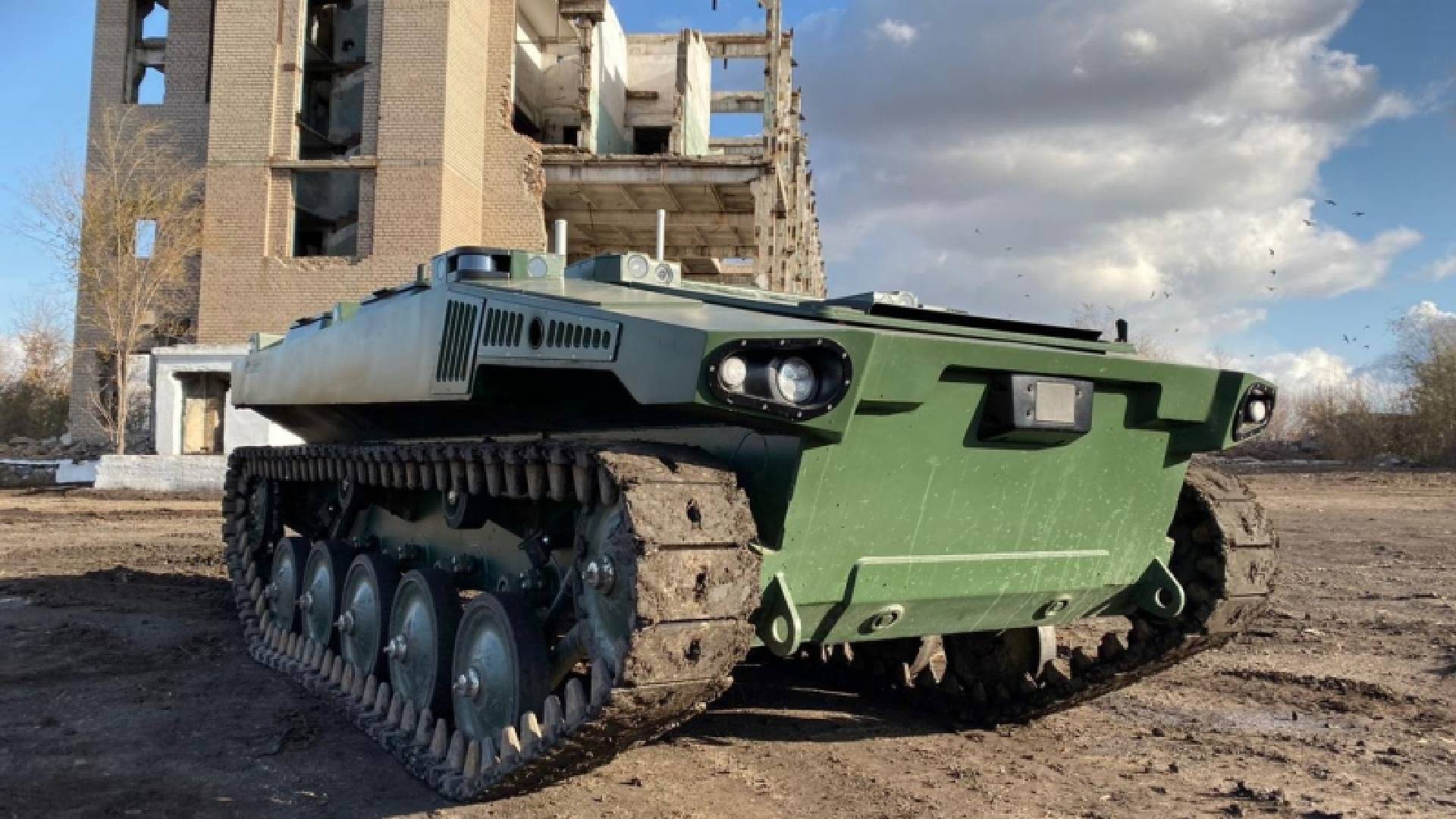 Ruský projekt Marker je vlastně zmenšený robotický tank