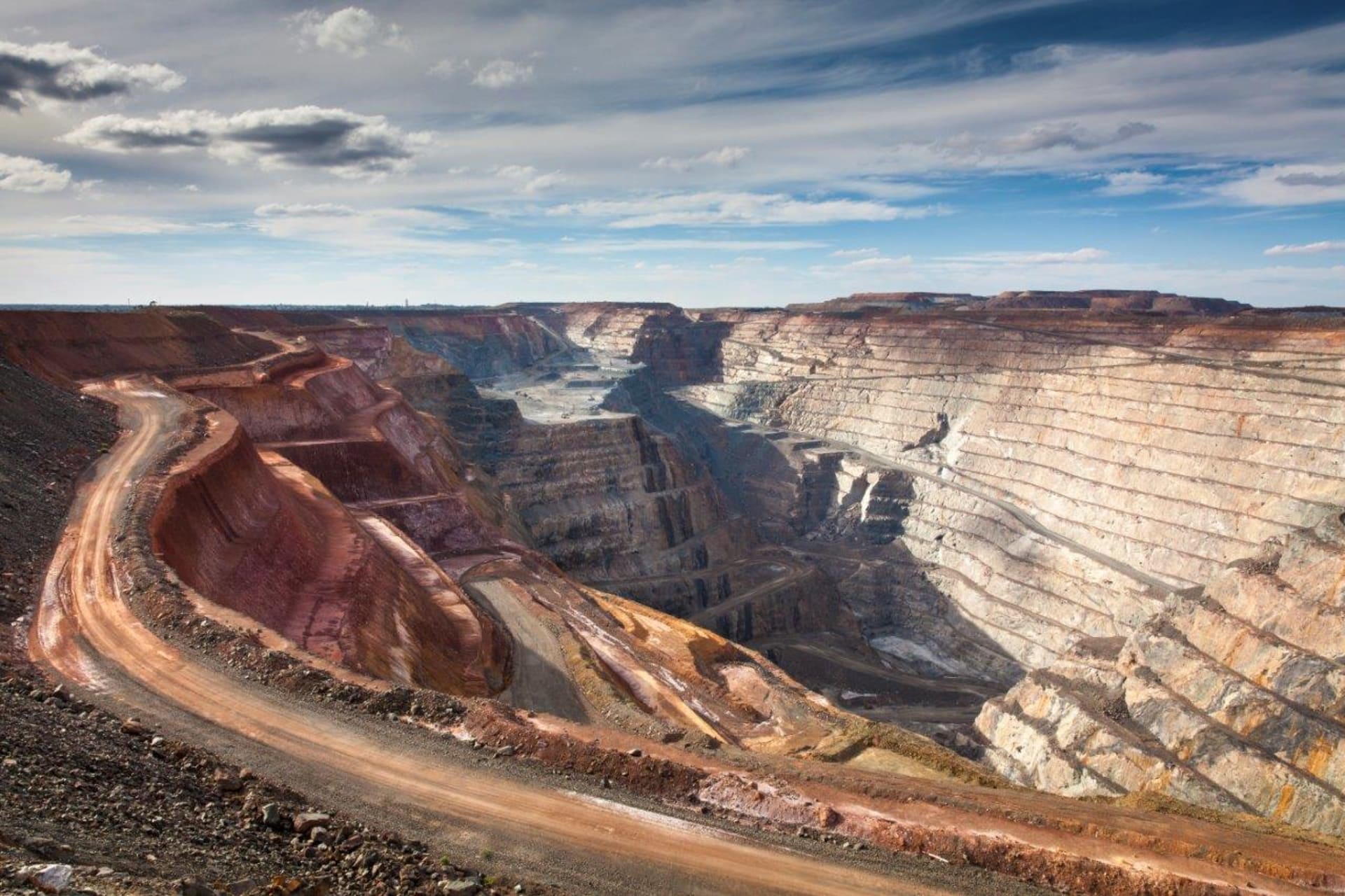 Největší otevřený zlatý důl v Austrálii