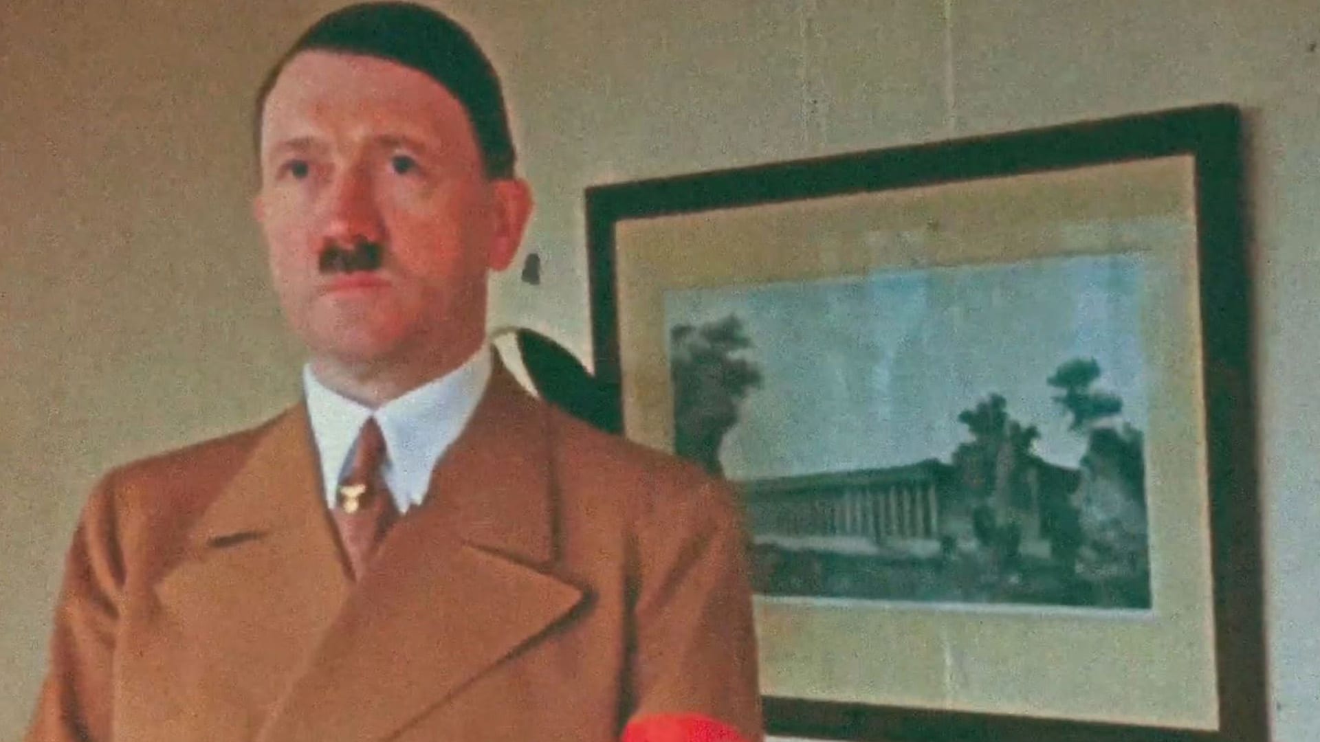 Dokument přinese unikátní barevné záběry Adolfa Hitlera