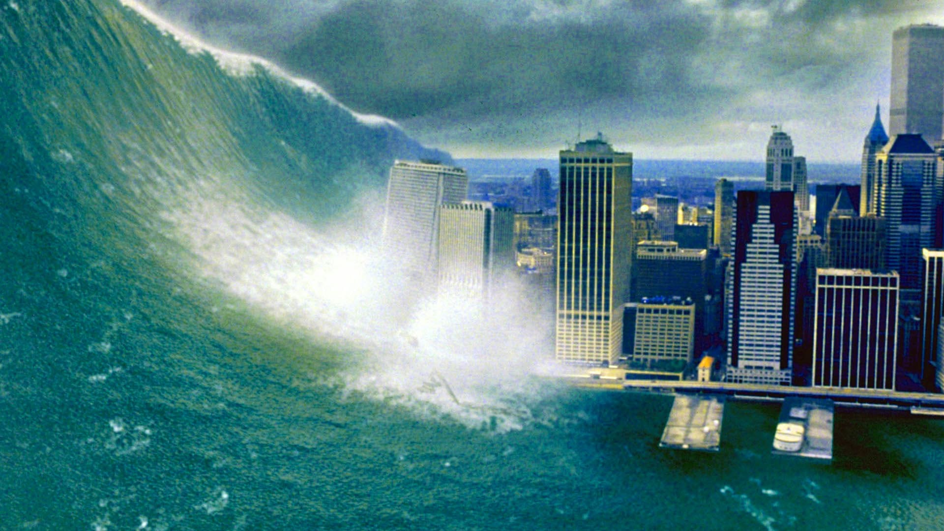 Tsunami ve filmu Drtivý dopad