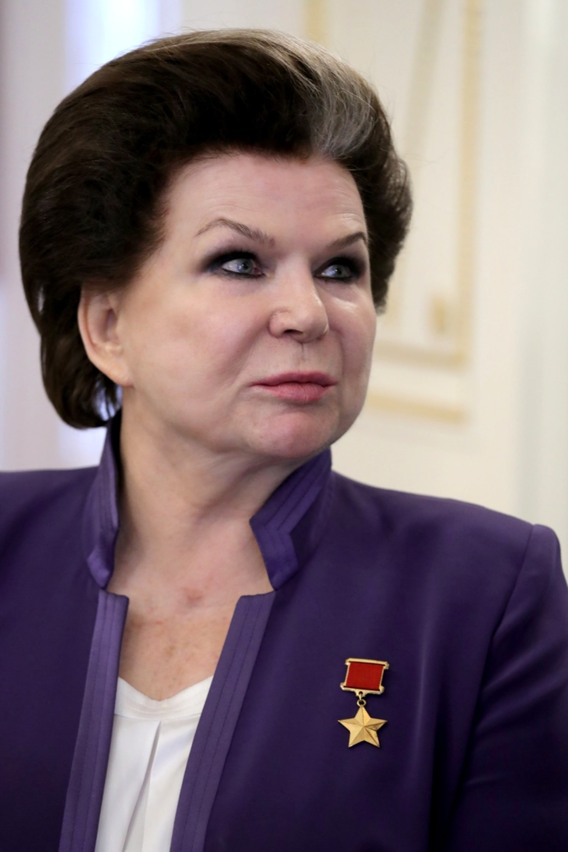 Valentina Těreškovová v roce 2017