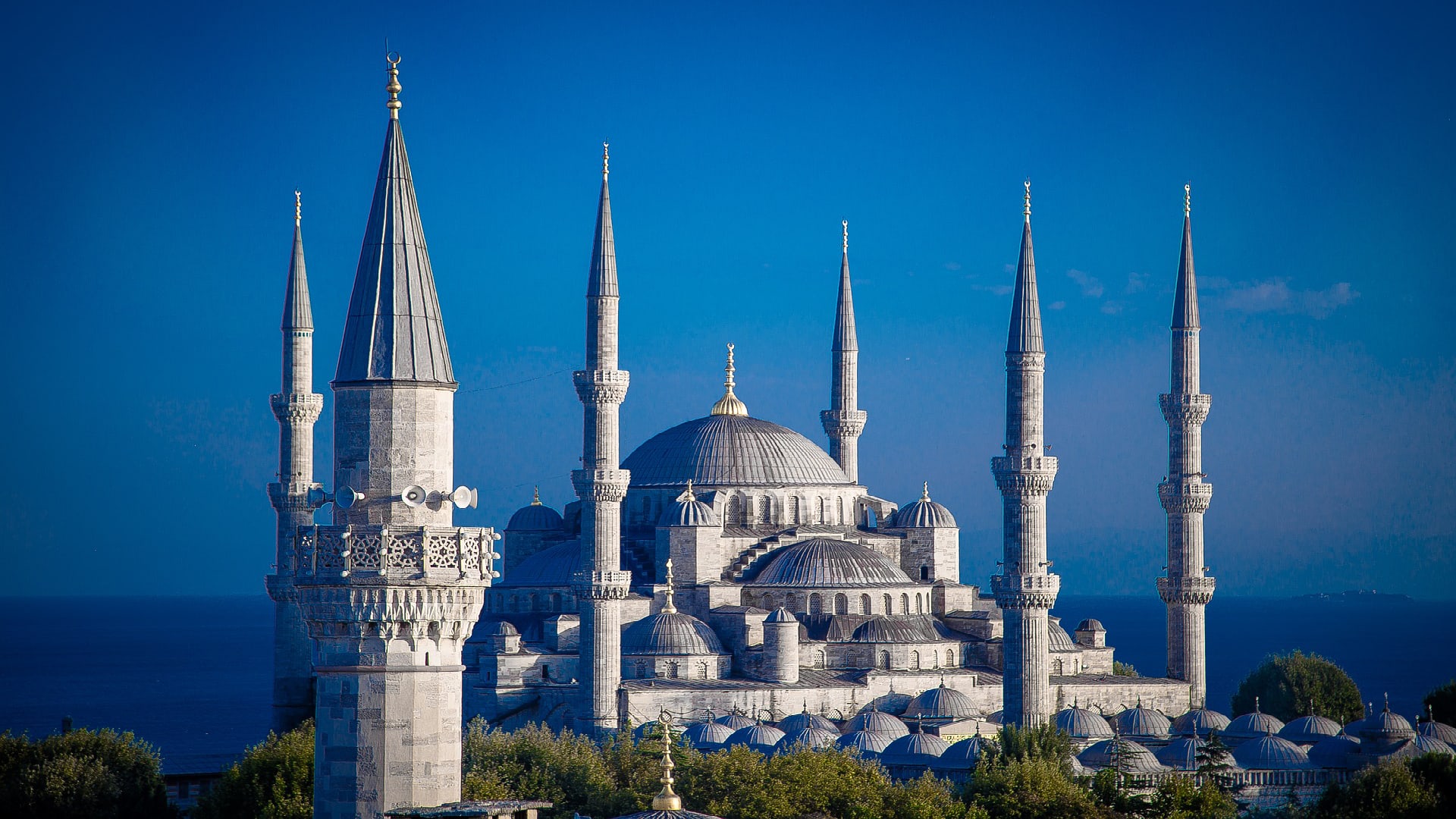 Nejznámější istanbulská  mešita