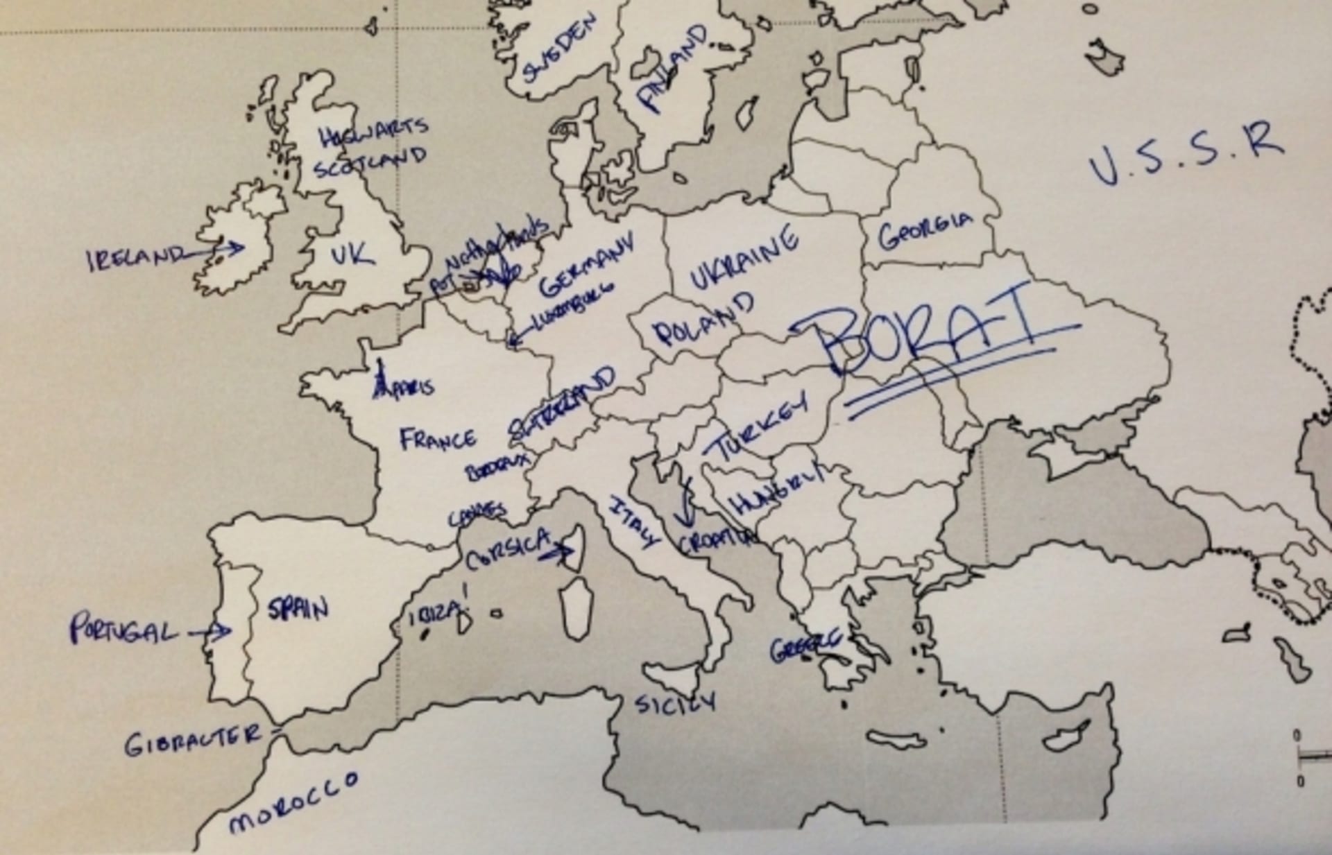 Jak Američané znají Evropu?