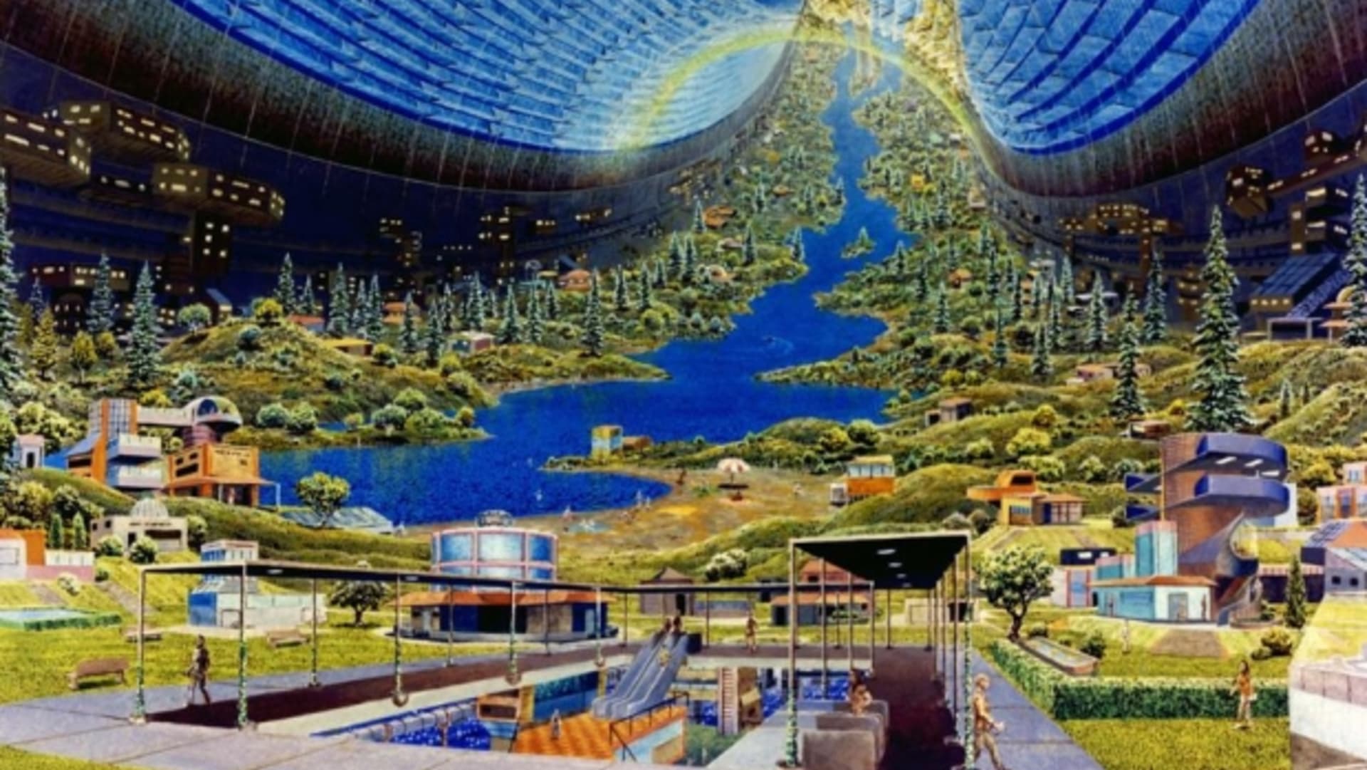 Vesmírné kolonie lidstva: tak si je představovala NASA roku 1970 - Obrázek 10