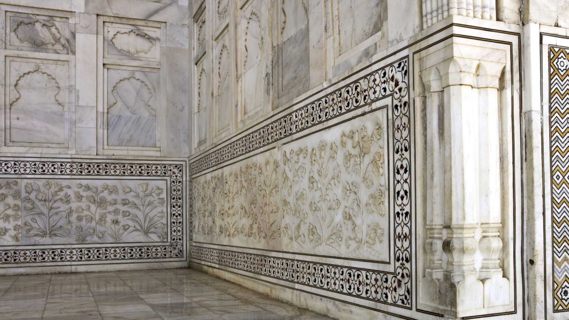 Taj Mahal - interier