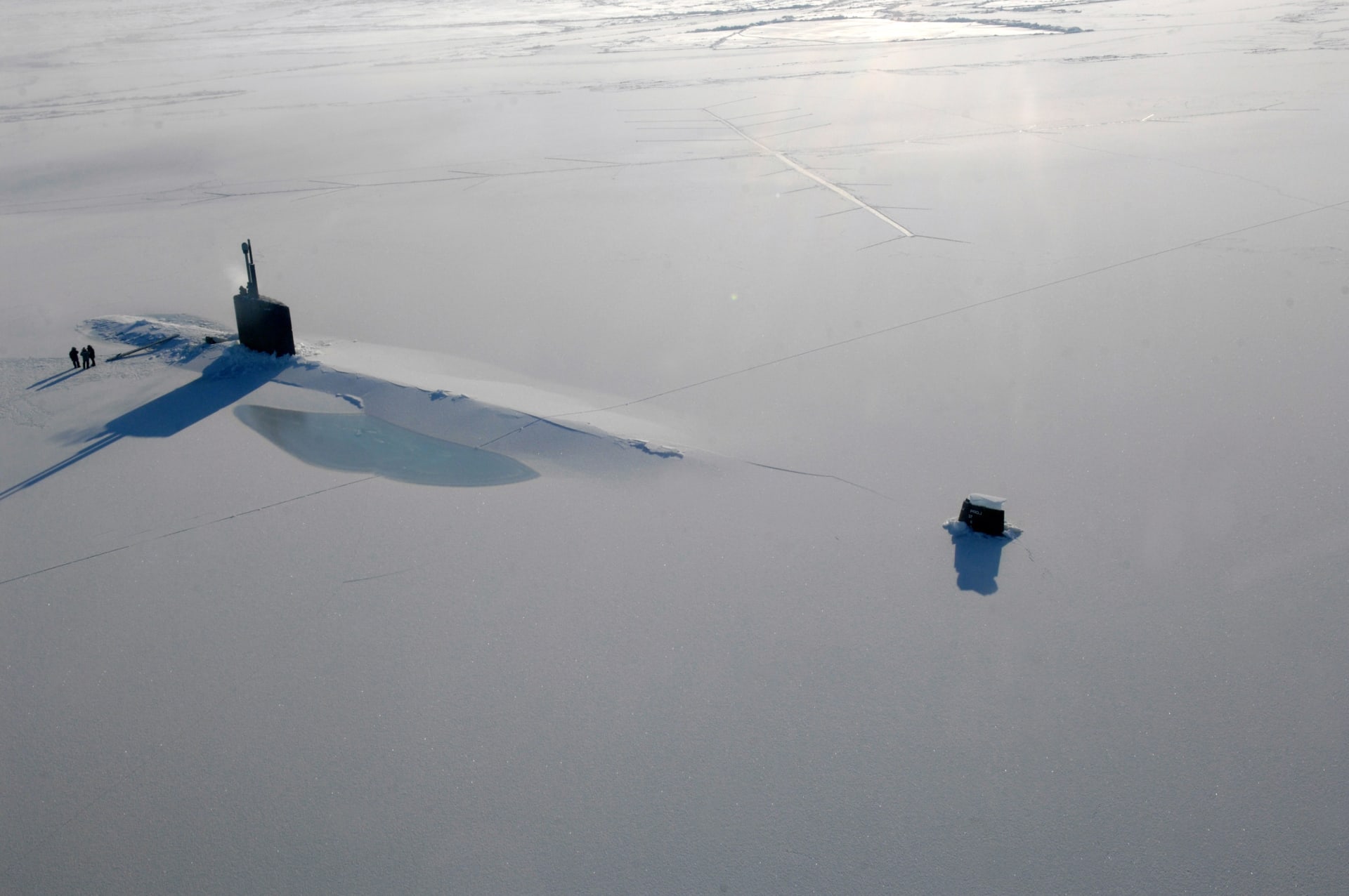 Americké jaderné ponorky jako USS Annapolis pravidelně křižují Arktidou