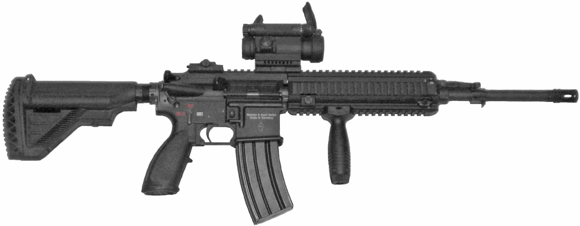  HK416F nová zbraň francouzské armády