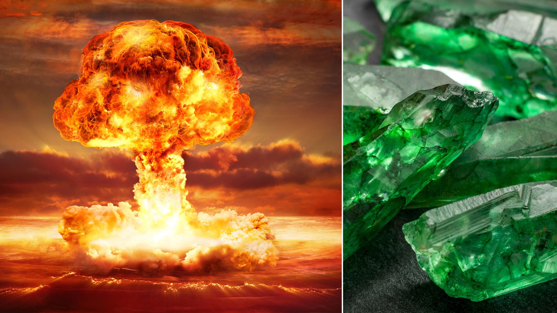 Atomová exploze může vytvořit i nečekané substance