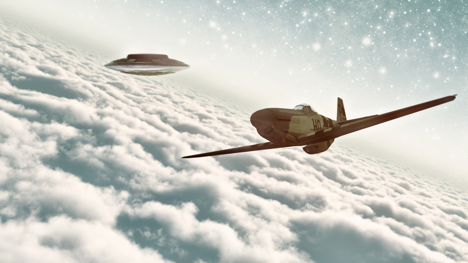 Pozorování UFO z letadla