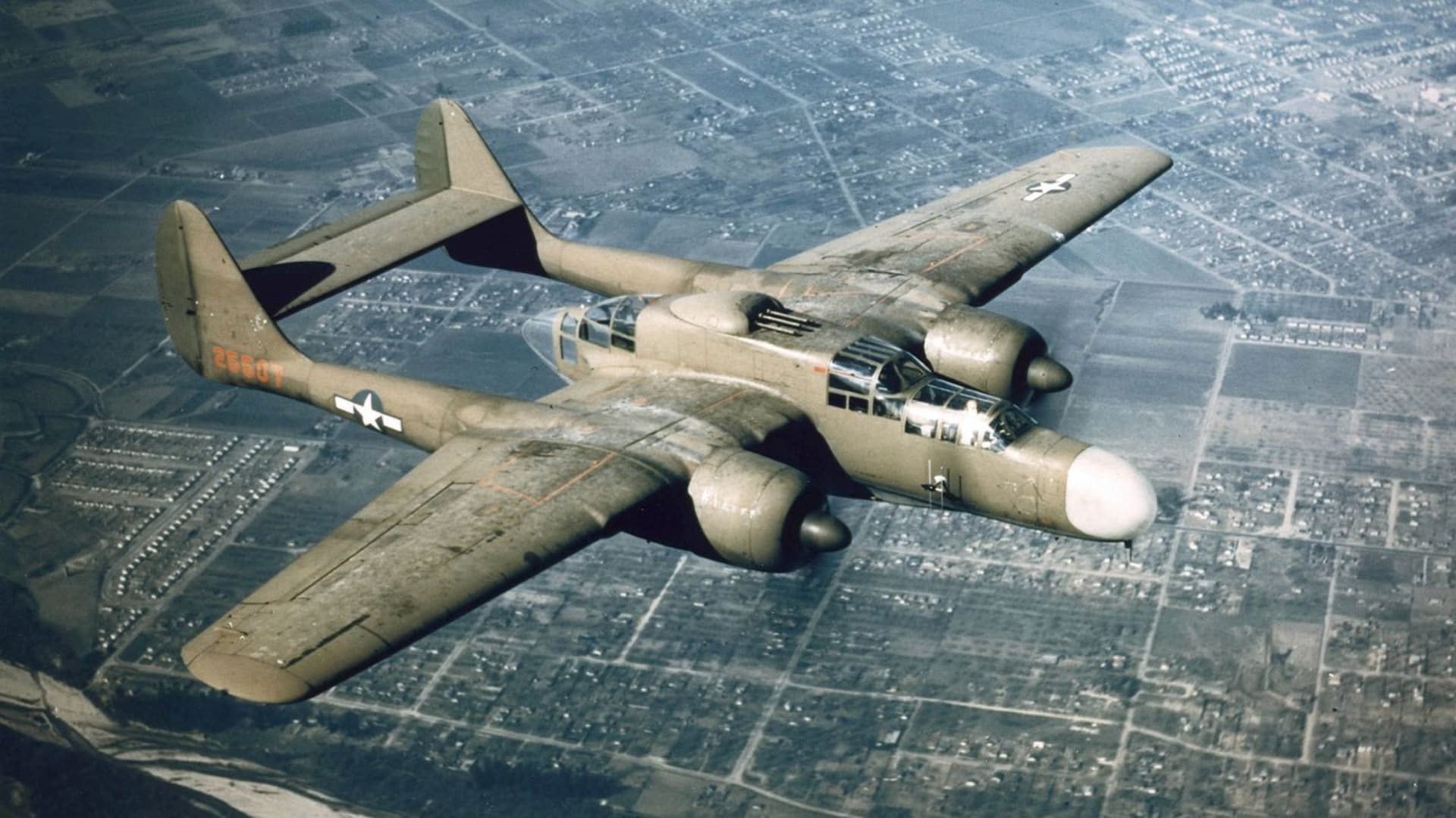 Northrop P-61 Black Widow byl prvním letadlem USA konstruovaným jako noční stíhač