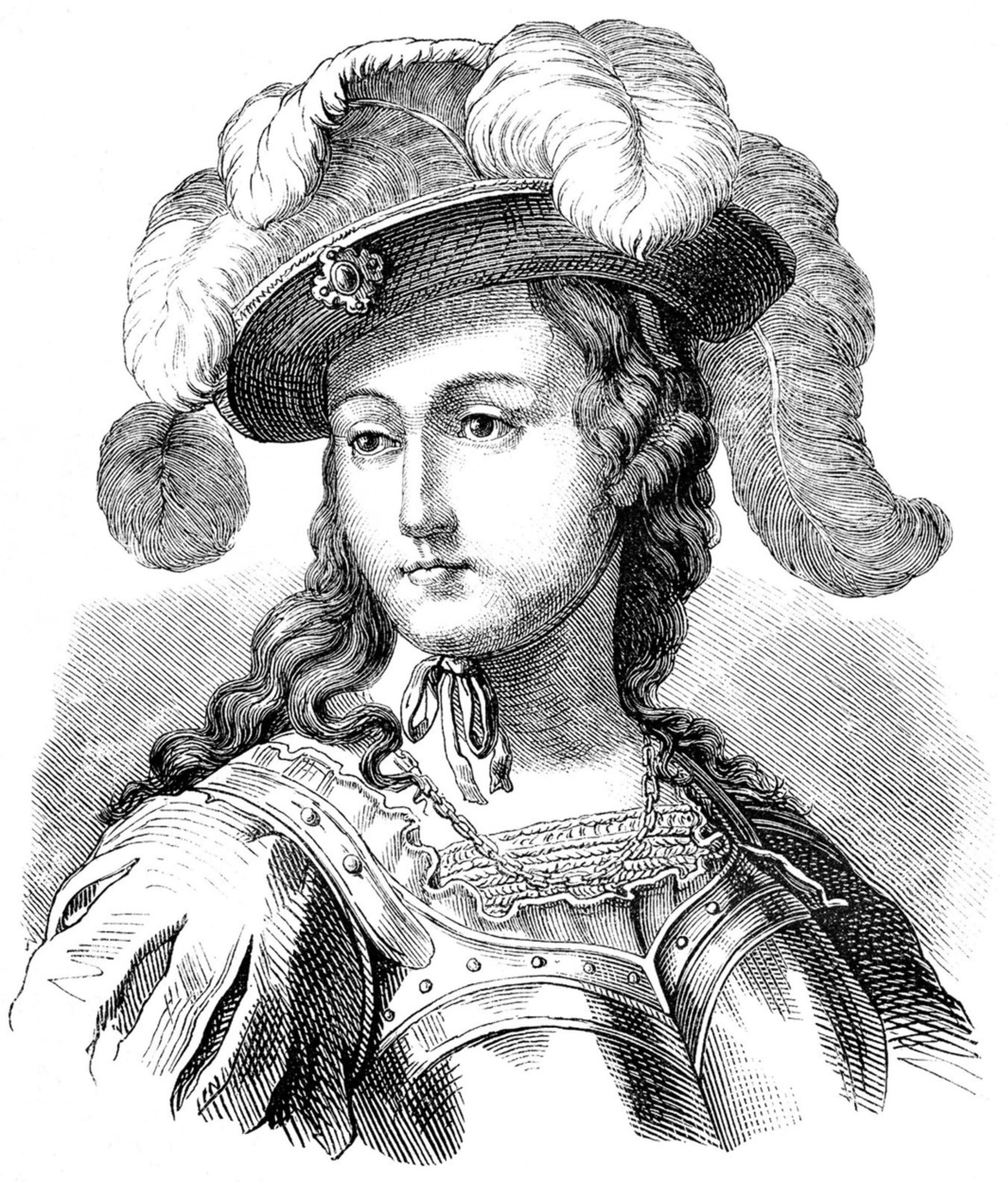 Portrét Johanky z Arku