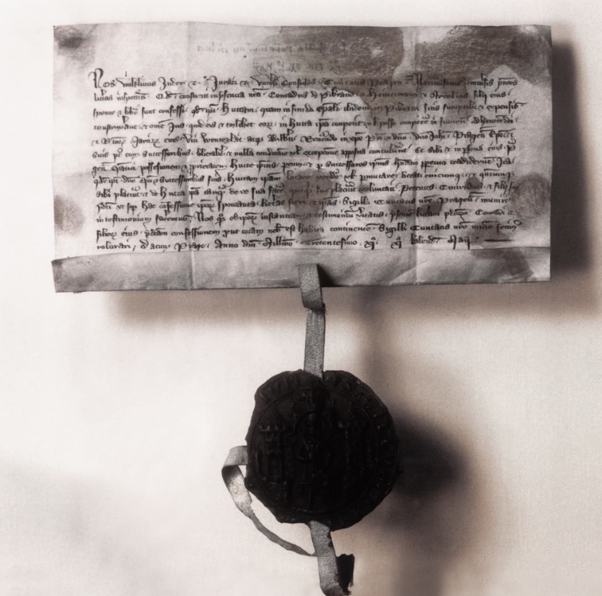 Nejstarší písemný doklad o hornictví na Příbramsku z roku 1311.