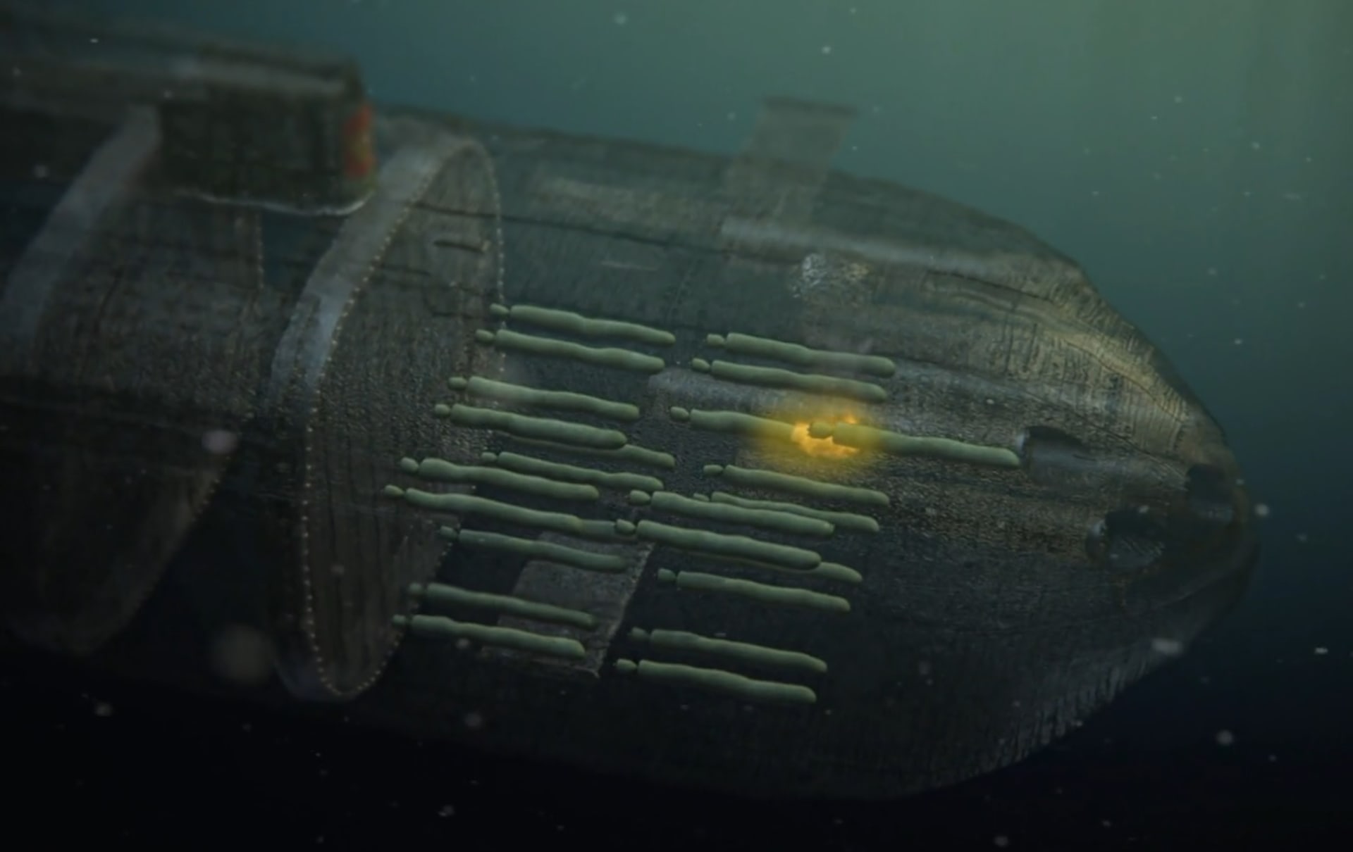 Výbuch ve skladišti torpéd v přídi Kursku se stal pro ponorku osudným