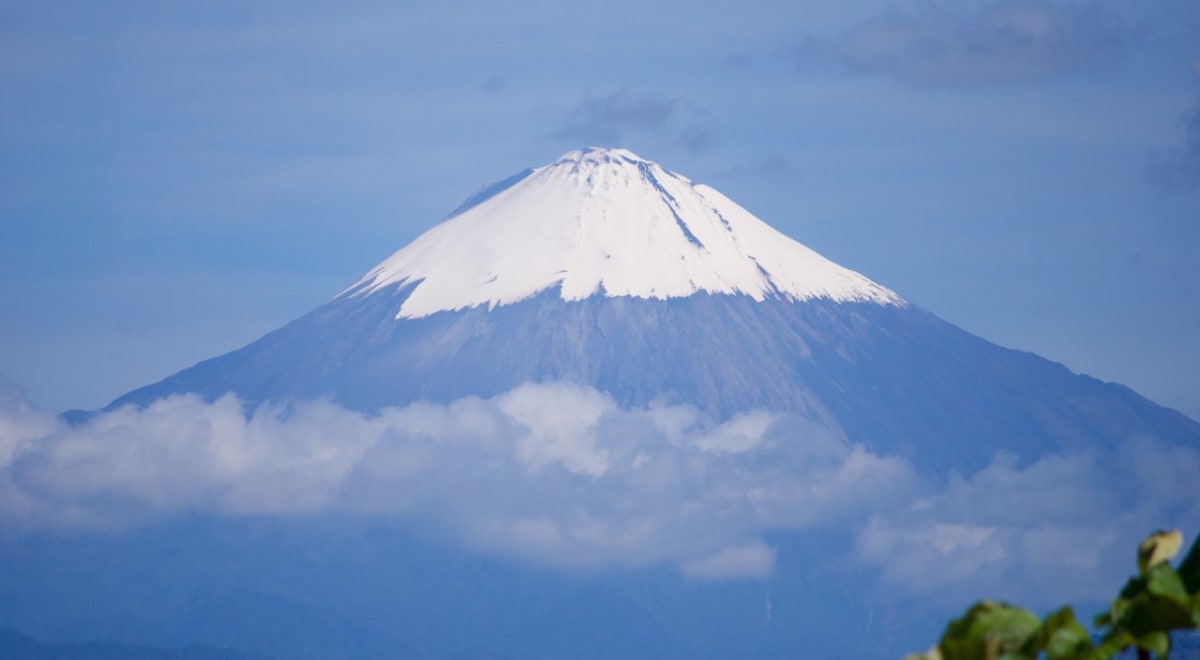Ekvádorská sopka Sangay