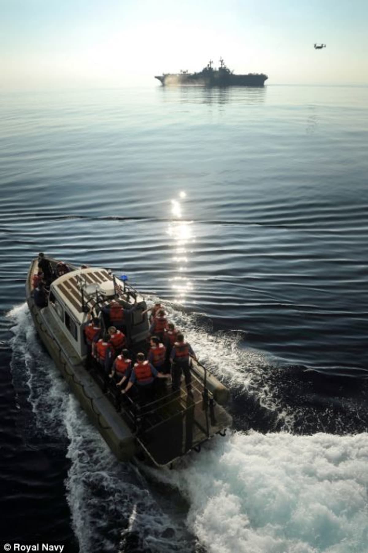 Nicky Wilson nafotil sérii fotografií ze života Royal Navy