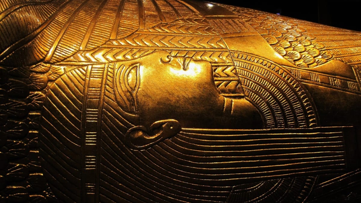 Replika Tutanchamonova sarkofágu