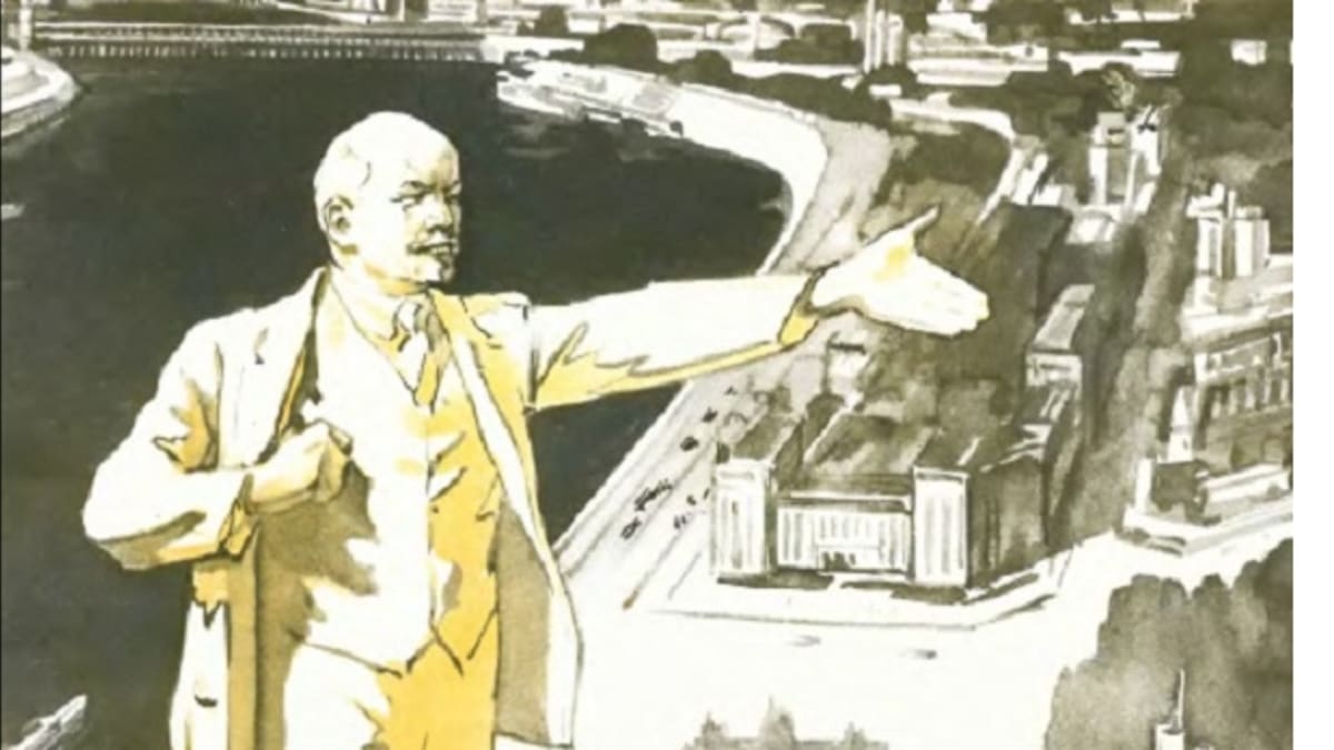 Obří socha Lenina. FOTO: http://zhurnalko.net/journal-2