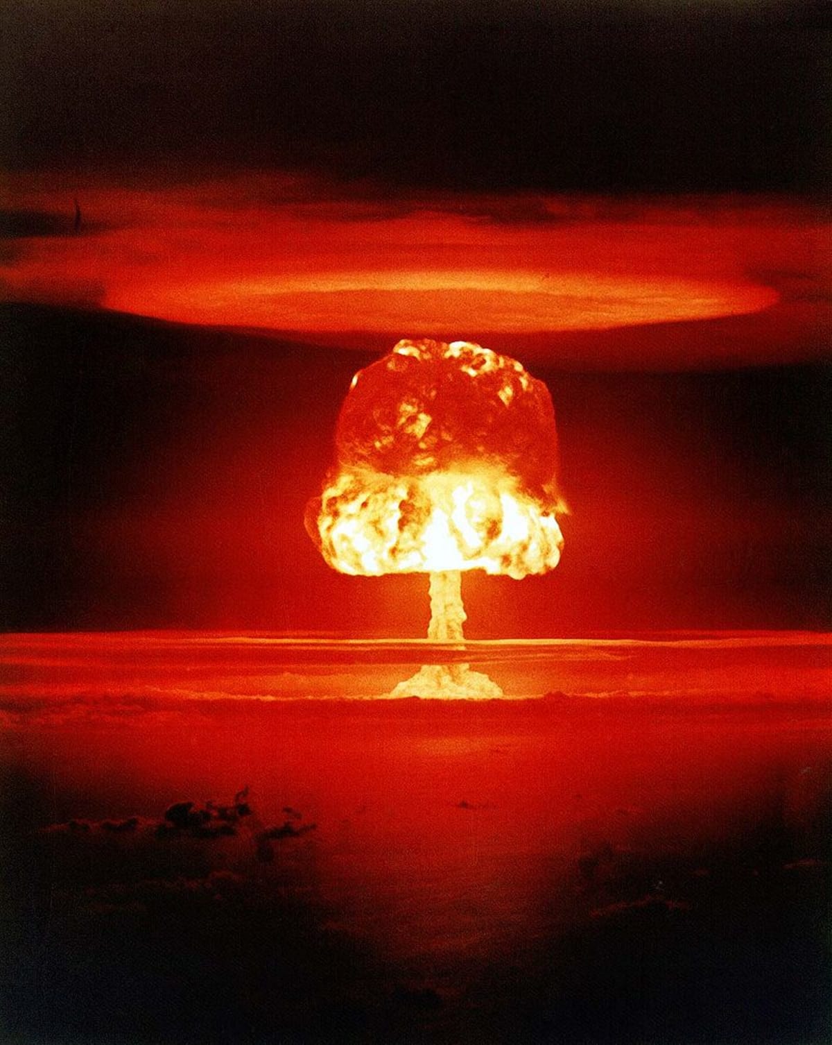 Výbuch atomové bomby o ekvivalentu 11 kilotun