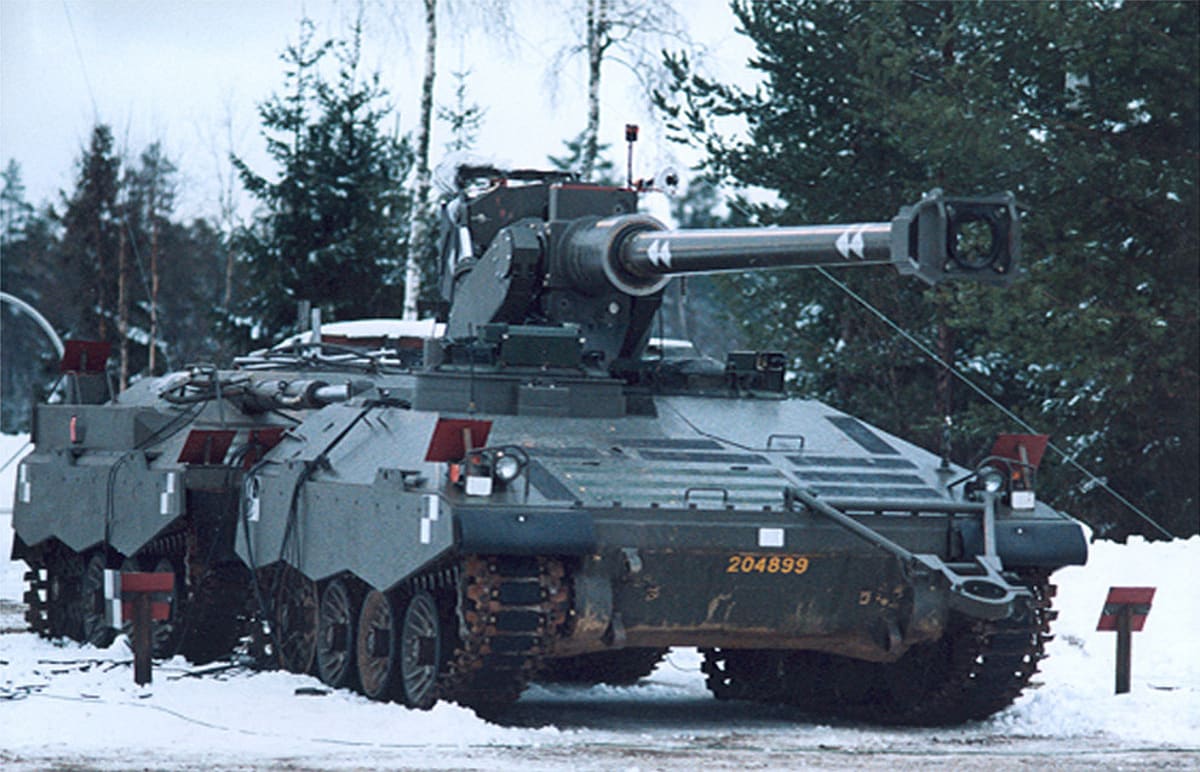 Švédská tanková bizarnost - Švédská tanková bizarnost - UDES-XX-20 zimní romantika