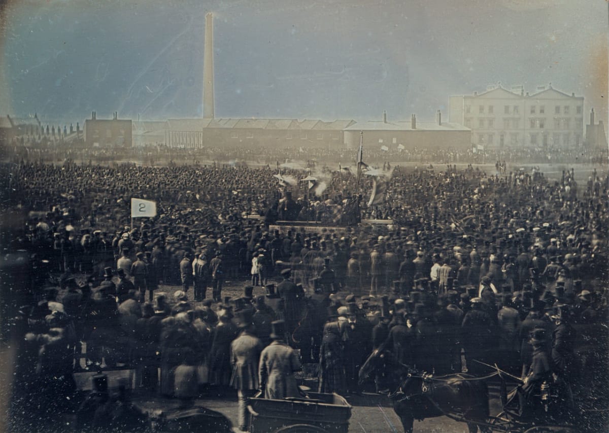 Velké setkání Chartistů - Londýn 1848
