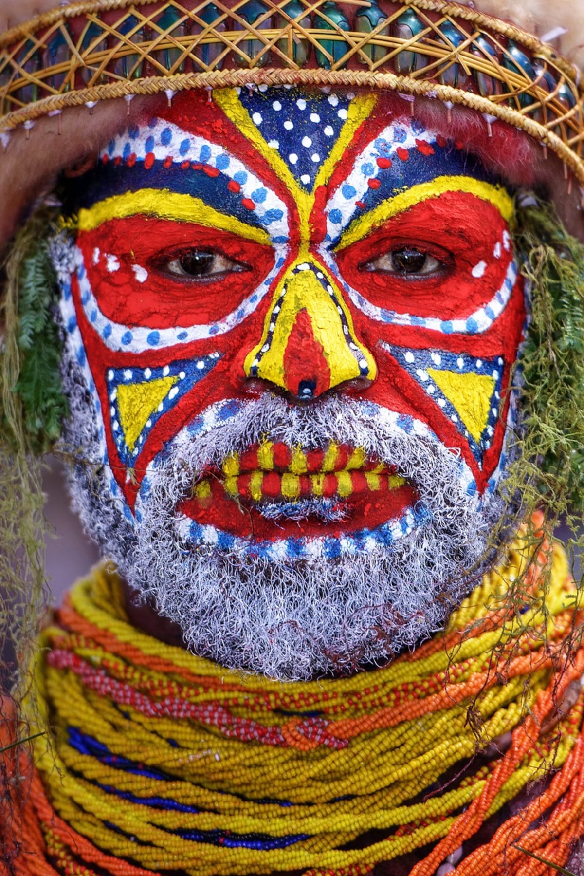 Nejzajímavější bojové malby papuánských domorodců - Obrázek 2