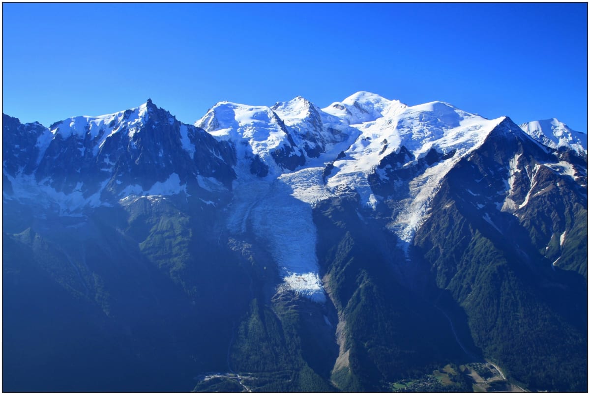 Mont Blanc (4810 m) z Le Brévent (2525 m)