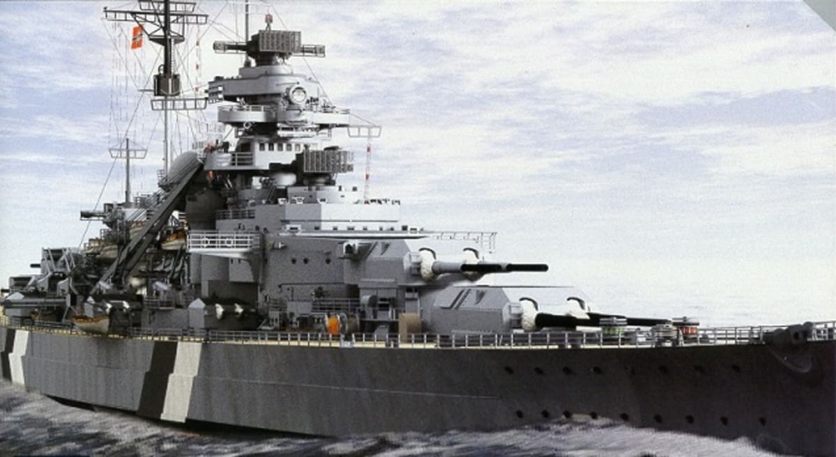 Bismarck, barevná
