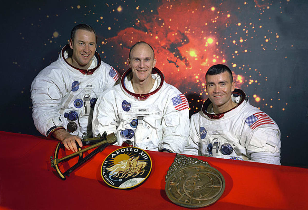 Posádka Apolla 13, která ve vesmíru bojovala o holé přežití.