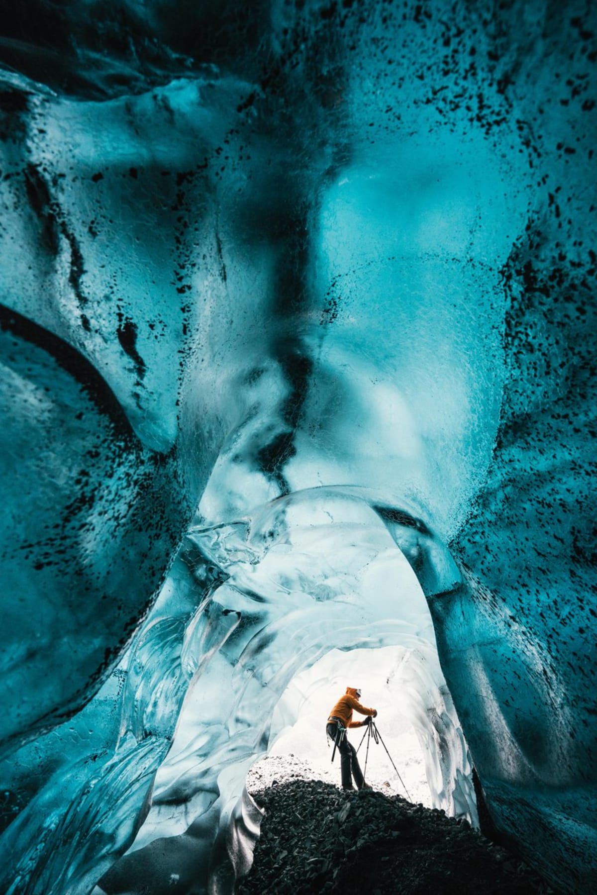 Ledové jeskyně pod Vatnajokullem - Obrázek 4