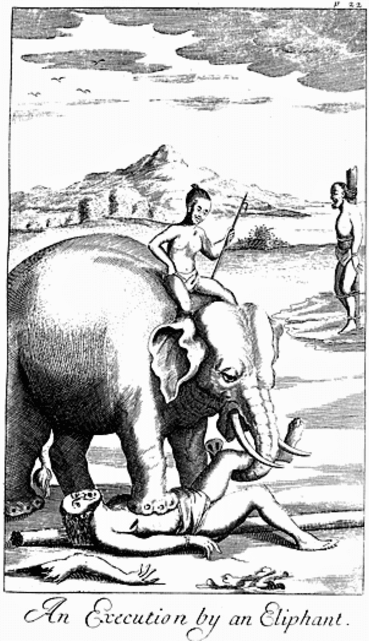 Poprava pomocí slona.
