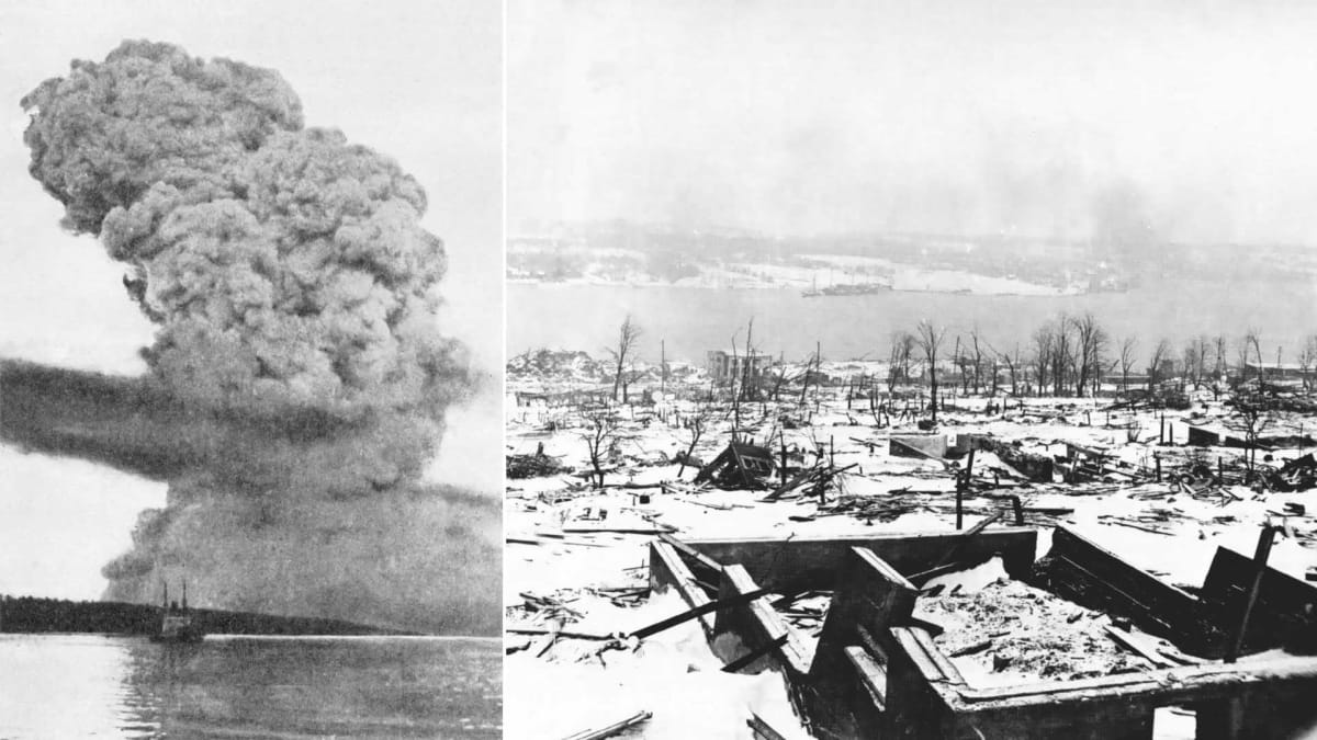 Výbuch v Halifaxu a jeho následky