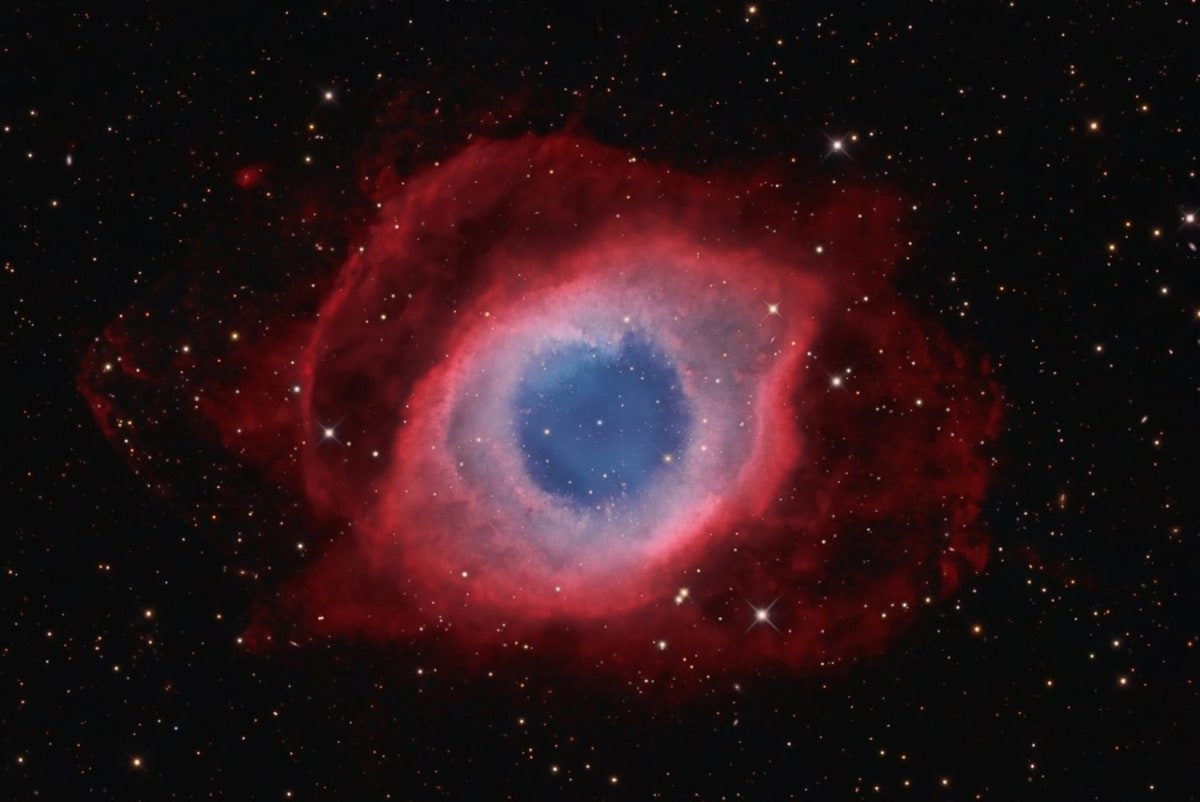Boží oko, mlhovina NGC 7293