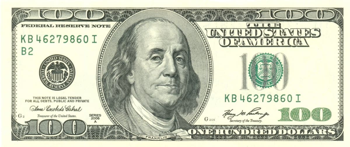 Americká sto dolarovka