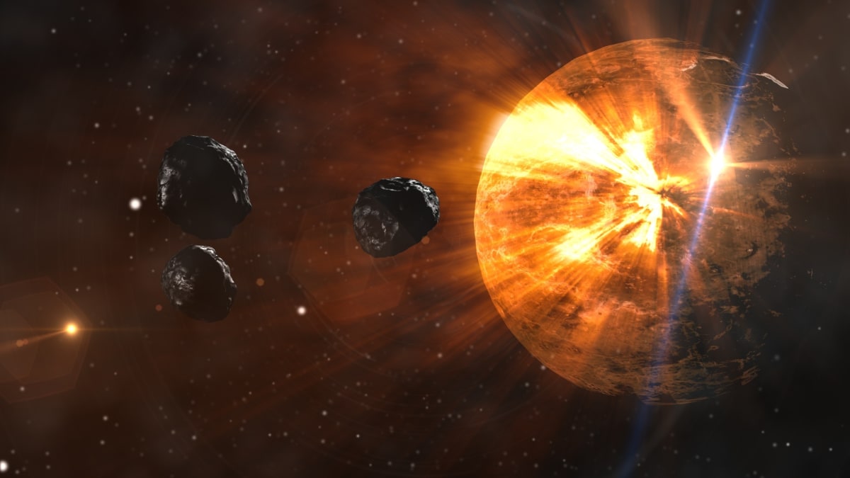 Kde na Zemi leží Nebeské pole tvořené asteroidy