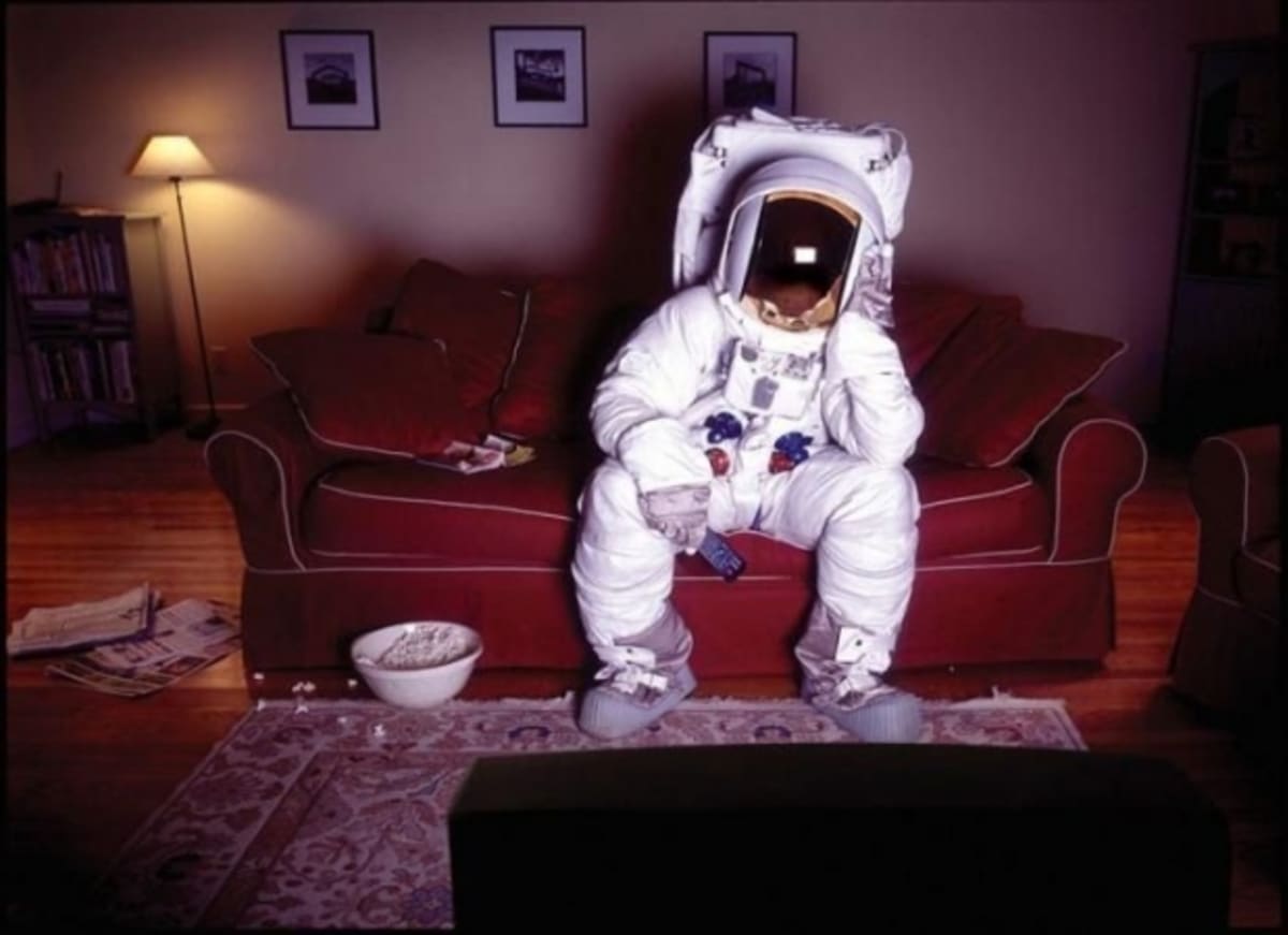 Smutný astronaut