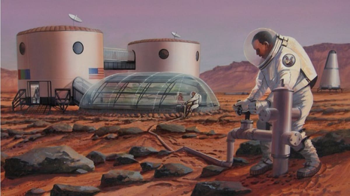 Kolonie na Marsu za 100 let
