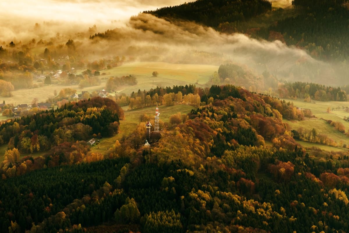Nejkrásnějí místa Česka z letecké perspektivy - Obrázek 8