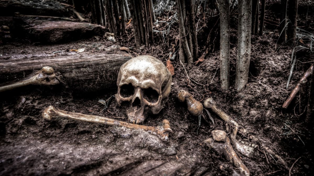 I dnes se dají najít kostry tisíce let staré