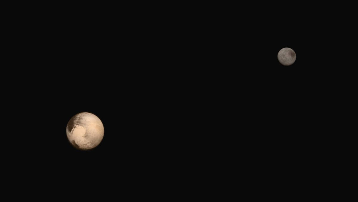 Pluto a Cháron