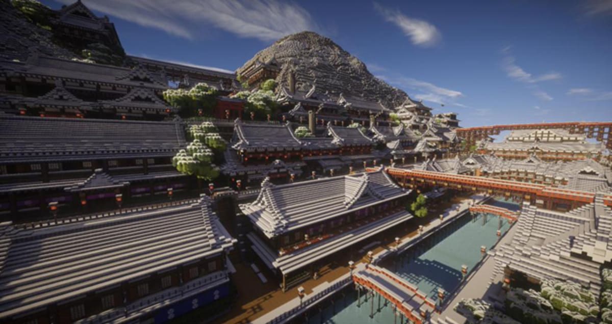 Japonsko vyrobené v Minecraftu je krásnější než skutečné - Obrázek 8