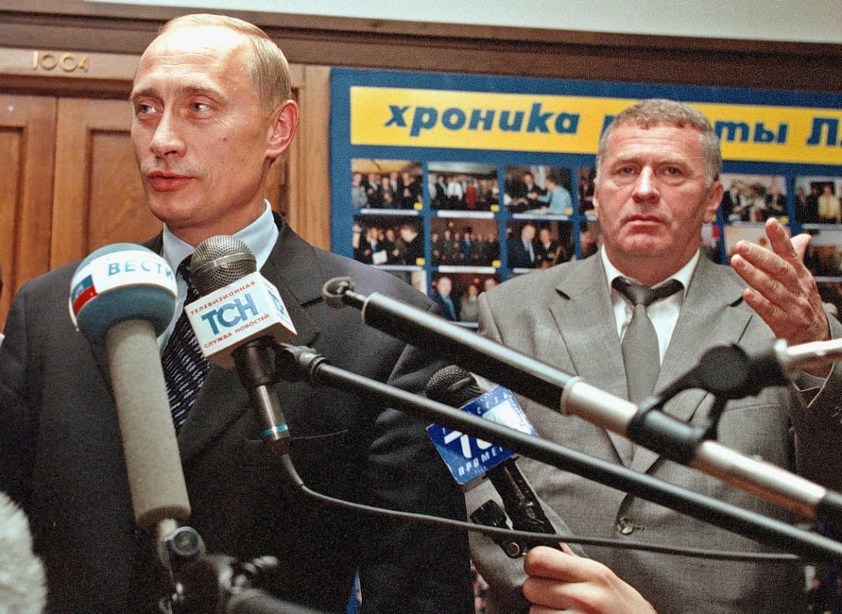 Vladimir Putin 12. srpna 1999, jen 10 dní po smrti svého otce